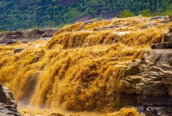 陕西壶口瀑布纯玩汽车一日游（多车型选择，舒适出行）【母亲河—黄河壶口瀑布，源出昆仑衍大流，玉关九转一壶收！ 俯瞰奔腾黄河瀑布，感受祖国伟大辽阔！】
