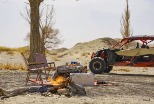 敦煌沙漠越野戈壁一日游【含特色午餐 ATV摩托/UTV越野车【[多地形连穿]从一马平川的戈壁，到奇趣多变的沙漠，在原始荒野寻找狂野的自我】