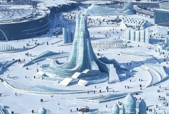 哈尔滨冰雪大世界+哈尔滨极地公园特色包车一日游【俄式风情全景体验：一日穿越伏尔加庄园、圣索菲亚教堂与中央大街，感受哈尔滨独特的欧陆建筑美学与异域风情】