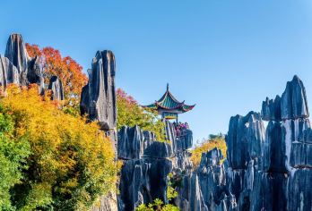 石林+九乡一日游【贵宾独立成团+市区上门接送+门票全含】【[天天发团]携程贵宾独立成团，2人起订，纯玩无购物，2-7人包车游.】