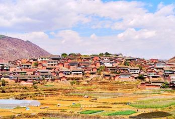 金沙江大峡谷+迤沙拉村+拉鲊古渡一日游【2人起订小包团】【上门接送、纯玩无购物、自然景观】