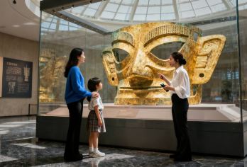 8人小团无自费一口价•三星堆可选上下午场含票•3小时沉浸讲解【真纯玩0自费全程无临时收费无演出购物套路！耳麦免费用，三环内接送，门票享原价优惠;】