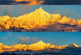 香格里拉梅里雪山一日游【日照金山+纳帕海旅拍+氧气+防寒服】【纳帕海景点体验免费换装旅拍:1套服装+简妆+底片2张!】