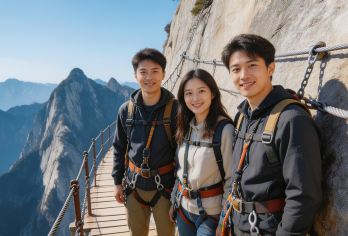 西安华山1日包车游【2-6人小团+代订票+不限时+深度游】【接机送站，一车一团，门票代订，懒睡出发，司导包车，不进店购物，2-6人小团，24小时包车私家团接送】