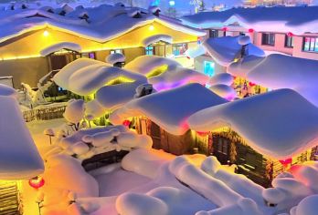 【哈尔滨亚布力+雪乡】大秃顶子+十里冰雪画廊+蘑菇屋包车1日【本产品的接送点在[亚布力西站]，专车司机再驱车至雪乡开启一日之旅。哈尔滨游客自乘高铁到[亚布力西站]】