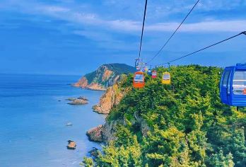 威海摩天岭跨海索道+海驴岛+成山头+布鲁维斯+那香海一日游【[威海本地旅行社]威海本土旅行社，成立20年，线上线下服务人数350w+人次，好评率98%+。】