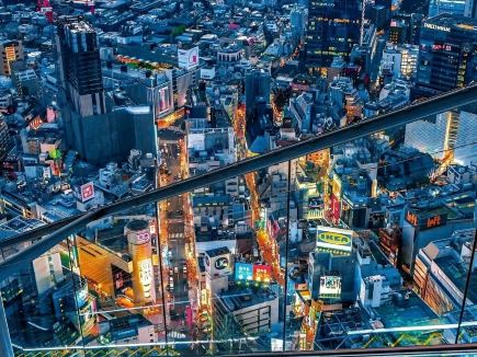 An upgraded panoramic experience at Shibuya Sky Observation Deck