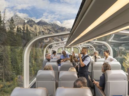 Rocky Mountaineer Luxury Sightseeing Train Experience