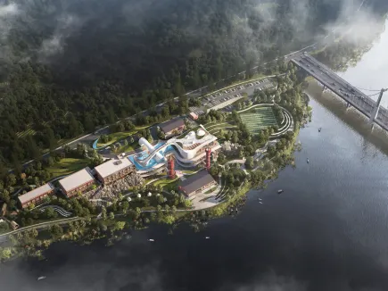 항저우 젠더 워터 드림 다이빙 호텔 정식 오픈