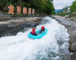 Cool off with sky-high glass rafting at Sando Adventure Park