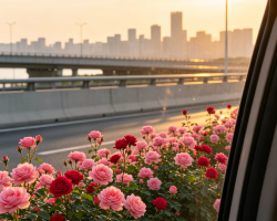 春限定 杭州に広がる満開のバラ畑 街全体が花の庭園に変わる絶景