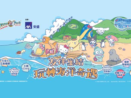 Sanrio家族成員登陸香港海洋公園