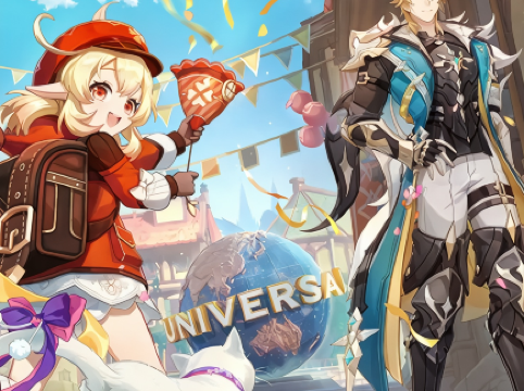 Limited-time Genshin Impact zone at Universal Studios Beijing