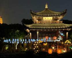 Tiger Hill night tours launch: lanterns and bench dragon parade