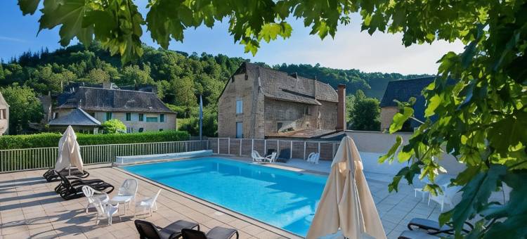 Logis Hotel l'Hôtel des Bains - Salles-la-Source图片