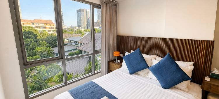Cozy 1BR + Sofa Bed Near BTS Ari图片