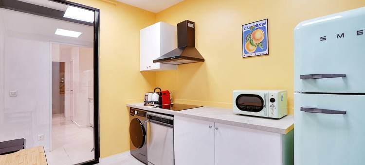 梅尼蒙当130平方米-2卧/6人时尚现代阁楼公寓(Chic and modern loft 130 m2 -2BD/6P Ménilmontant)图片