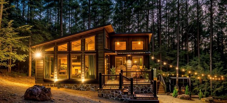 奢华SPA小屋: 桑拿/热水浴池/冷水浸泡池, 电动车充电(Luxe Spa Cabin: Sauna/Hot Tub/Cold Plunge, EV)图片