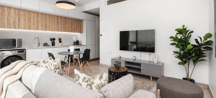 鲁比克超现代一卧室公寓(Ultra Modern 1 Bed at The Rubik)图片