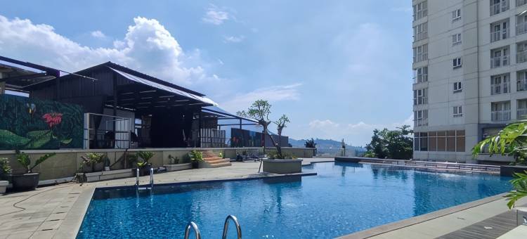 Simple Look 2BR Apartment near Universities at Skyland City Jatinangor By Travelio图片