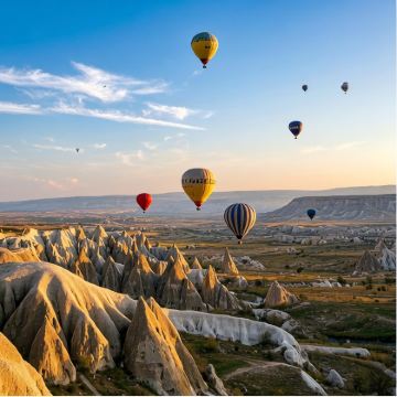 土耳其伊斯坦布尔+伊兹密尔+费特希耶+安塔利亚+卡帕多奇亚+棉花堡10日9晚私家团