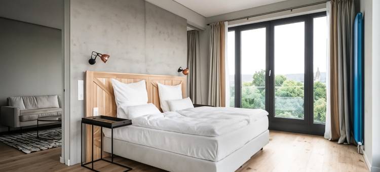 哥廷根市中心弗雷格酒店，设计酒店成员之一(FREIgeist Göttingen Innenstadt, A Member of Design Hotels)图片