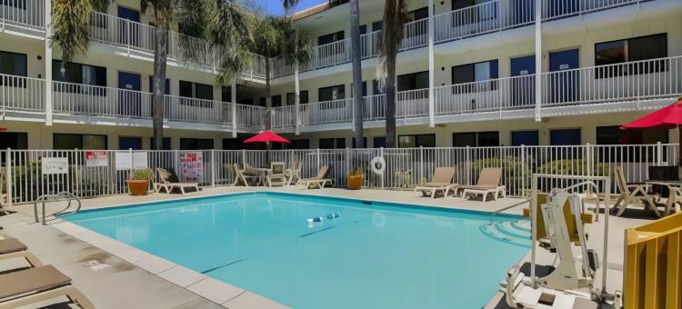 圣巴巴拉县Vagabond Inn-卡宾特里拉北酒店(Vagabond Inn Santa Barbara - Carpinteria North)图片