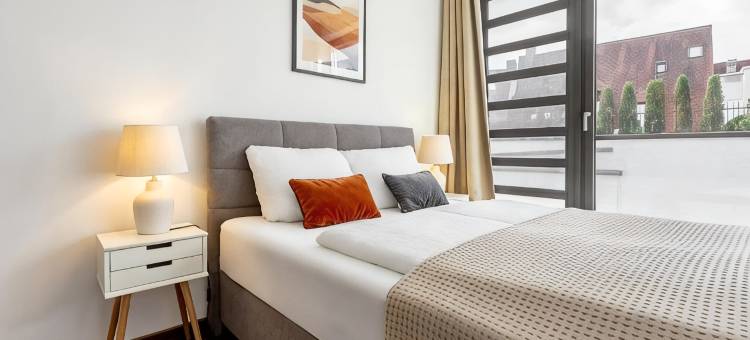 Global Living 设计公寓 I 奥格斯堡市政厅广场(Global Living - Design Apartment I Rathausplatz I Kitchen I Augsburg)图片