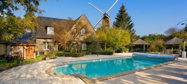 木轮磨坊庄园酒店 - 餐厅和水疗中心(Logis Hôtel Domaine du Moulin Cavier - Restaurants & Spa)图片