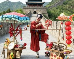 Juyong Pass Great Wall nights revamped, immersive Ming-era border experience