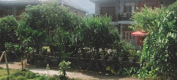 井冈山山地人家风情小院图片