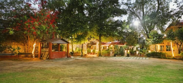The Byke Grassfield 度假村，带户外游泳池，位于沙亚姆纳加尔(The Byke Boutique - Hotel Grassfield, Jaipur)图片
