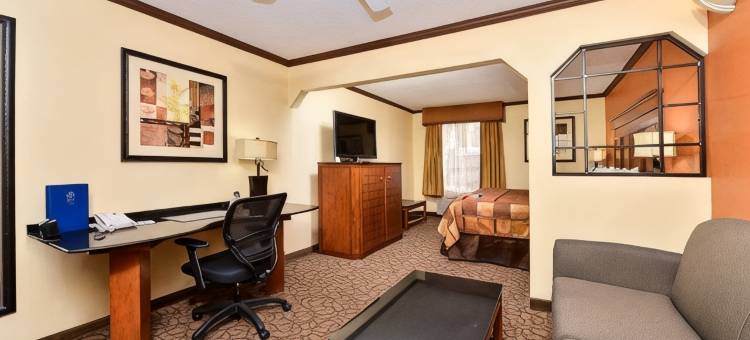 米德韦斯特城贝斯特韦斯特优质套房酒店(Best Western Plus Midwest Inn  Suites)图片