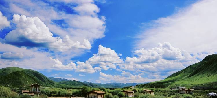 夏河桑青营地图片
