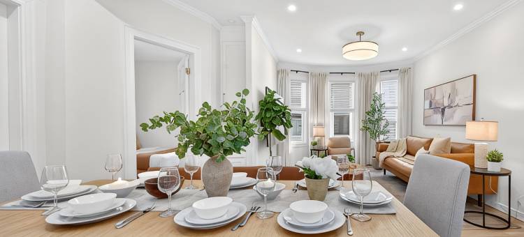 Downtown火车站附近开放式四卧室可住14人度假屋(含停车位)(Open 4Br Near Downtown Boston Backyard, Fire Pit, Grills & Walk to Train)图片