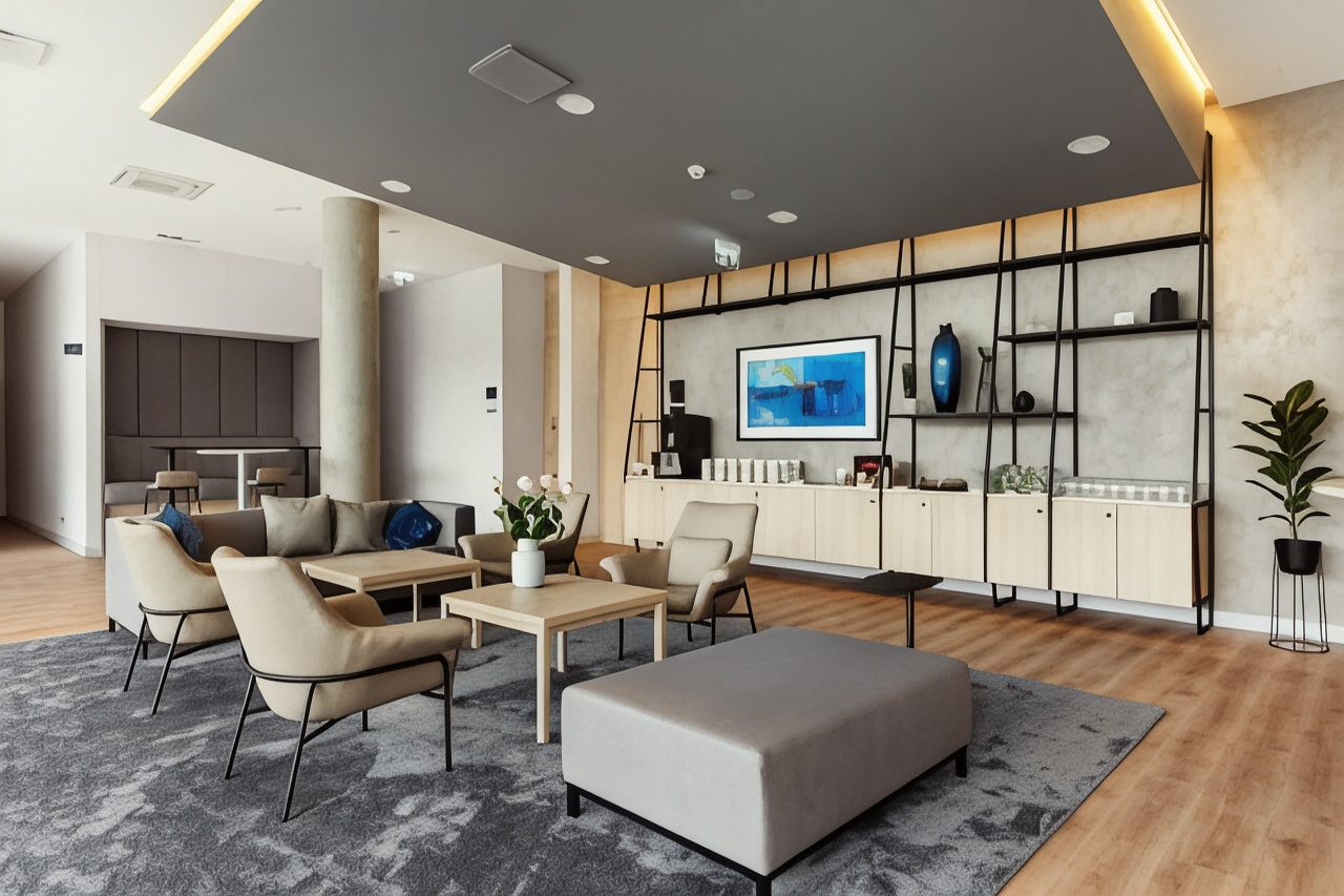 Courtyard Vilnius City Center Over view