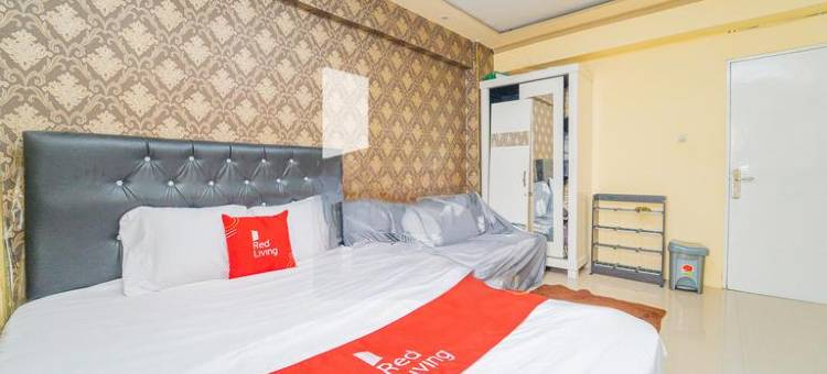 红利文阿帕特曼芝布布尔村-莉莉房C座(RedLiving Apartemen Cibubur Village - Lily's Room Tower C)图片