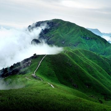 江西明月山+武功山+羊狮慕风景区4日3晚私家团