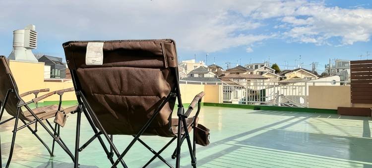东京都心下北泽地铁6分钟五房独立公寓，100平大露台(Luxurious stay with a rooftop balcony of over 100 square meters!)图片