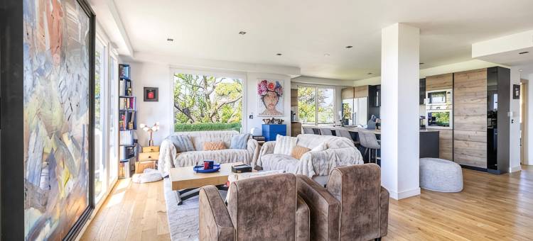 坎城的现代公寓，带海景 - 空调 - 两卧室 - 4人(Modern flat with sea view - AC- 2BR- 4P - Cannes)图片