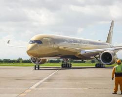 STARLUX Airlines Hajime Sorayama art jet flies the Taipei–Tokyo route