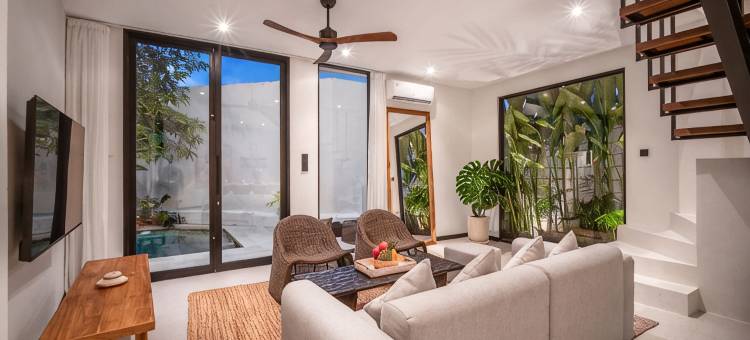 Lily 11 - Pererenan 热带两卧室泳池别墅(Lily 11 - Tropical 2BR Pool Villa in Pererenan)图片