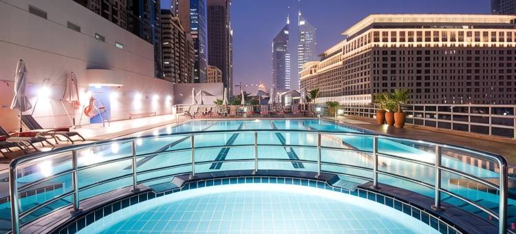 迪拜瑞汉金玫瑰罗塔纳酒店(Rose Rayhaan by Rotana - Dubai)图片