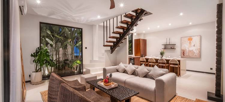 Lily 11 - Pererenan 热带两卧室泳池别墅(Lily 11 - Tropical 2BR Pool Villa in Pererenan)图片