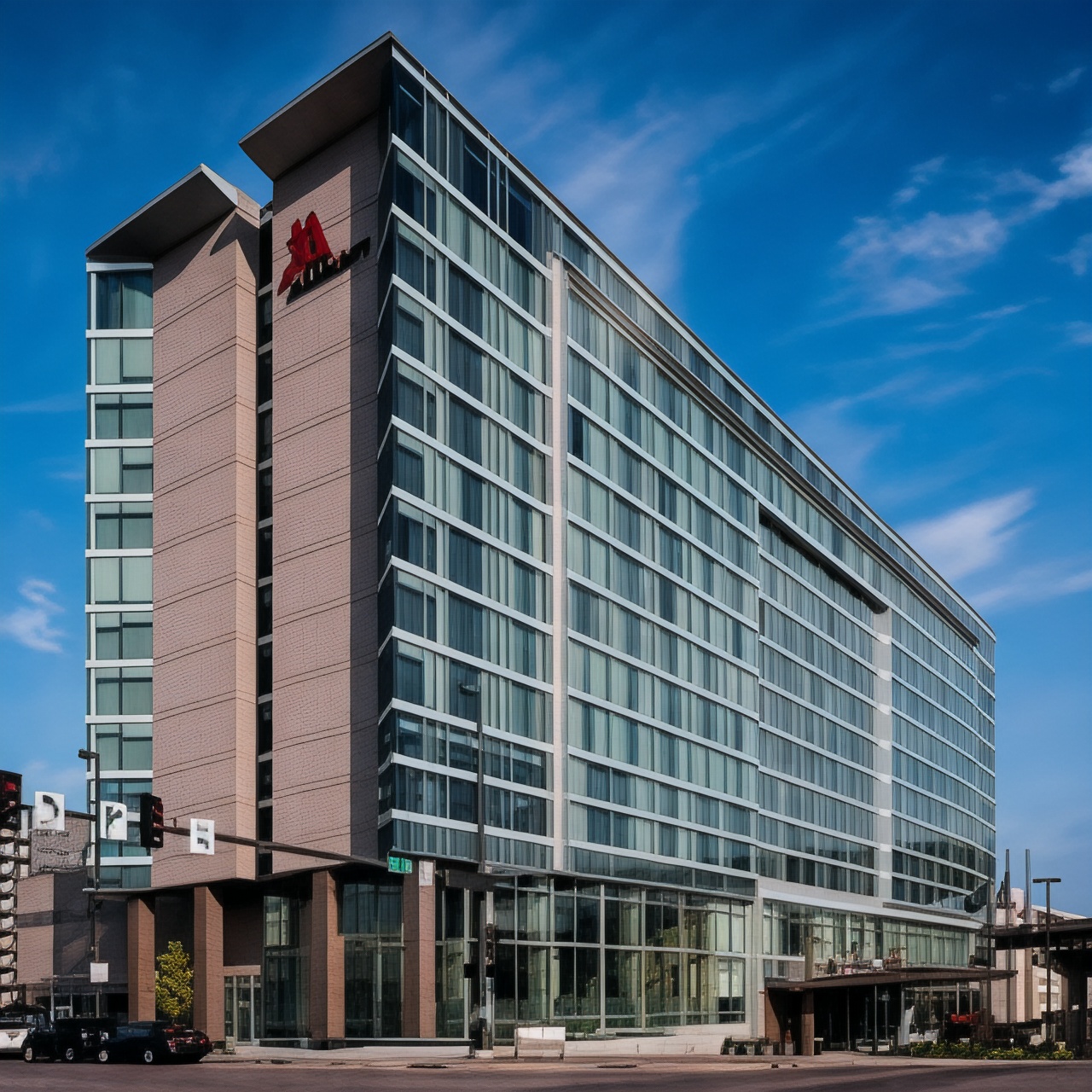 Omaha Marriott Downtown at the Capitol District Over view