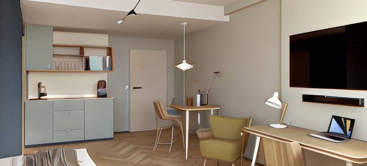 卡塞尔Hood House-全数字化服务式公寓(Hood House Kassel - Volldigitales Serviced Apartment)图片