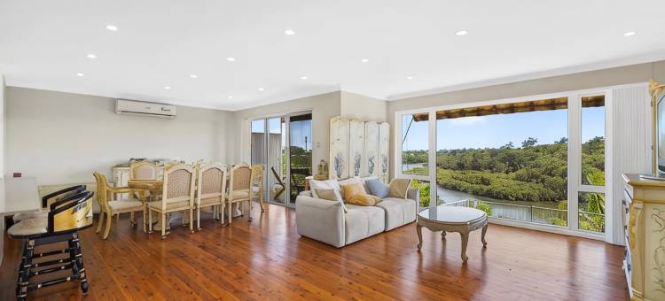 朗宸河景度假屋(Lane Cove West|河景|带泳池)(River View Oasis: Spacious 3-Bed House with Pool)图片