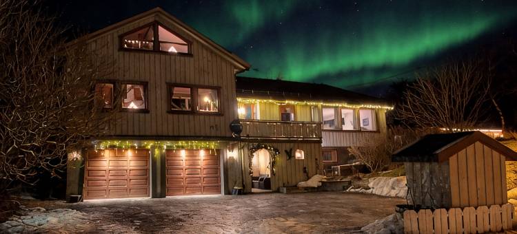 罗弗敦极光之家｜温馨私密住宿，配有壁炉(Lofoten Aurora House | Cozy & Private Stay with Fireplace)图片