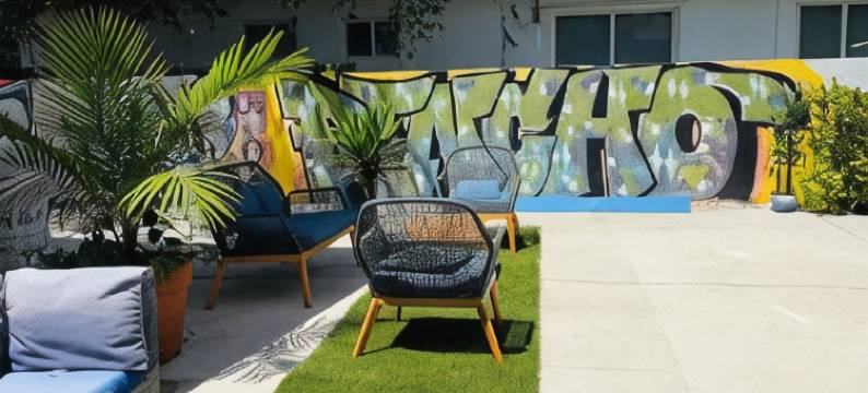 设计区中庭旅舍(Atrium Hostel Design District)图片