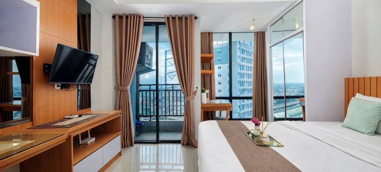 Urban Look Studio Apartment at LRT City Bekasi By Travelio图片